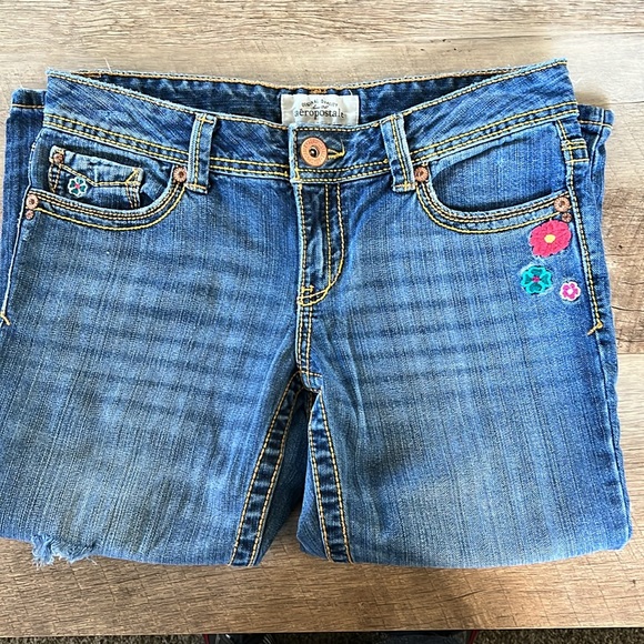 Aeropostale Cropped Jean size 5/6 - Picture 4 of 15